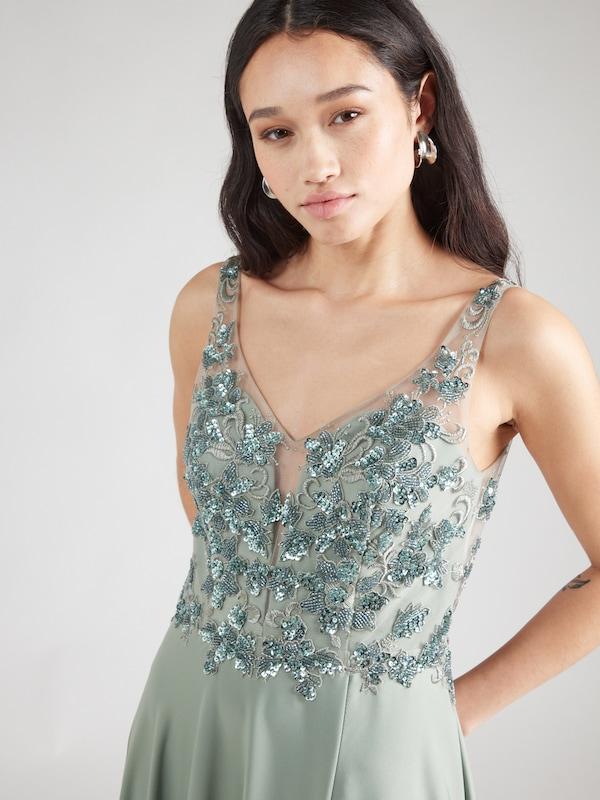 Unique Unique Kleid in Pastellgrün Online Shopping