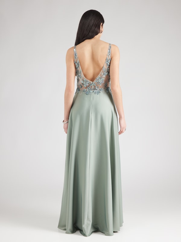 Unique Unique Kleid in Pastellgrün Online Shopping
