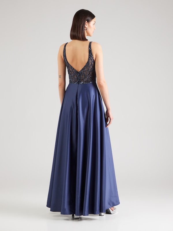 mascara mascara Abendkleid in Navy Preisnachlass