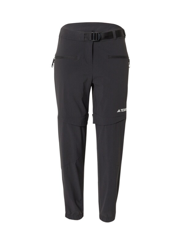 ADIDAS TERREX ADIDAS TERREX Tapered Sporthose 'Utilitas Zip-Off' in Schwarz