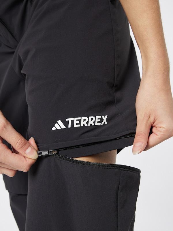 ADIDAS TERREX ADIDAS TERREX Tapered Sporthose 'Utilitas Zip-Off' in Schwarz Online Outlet
