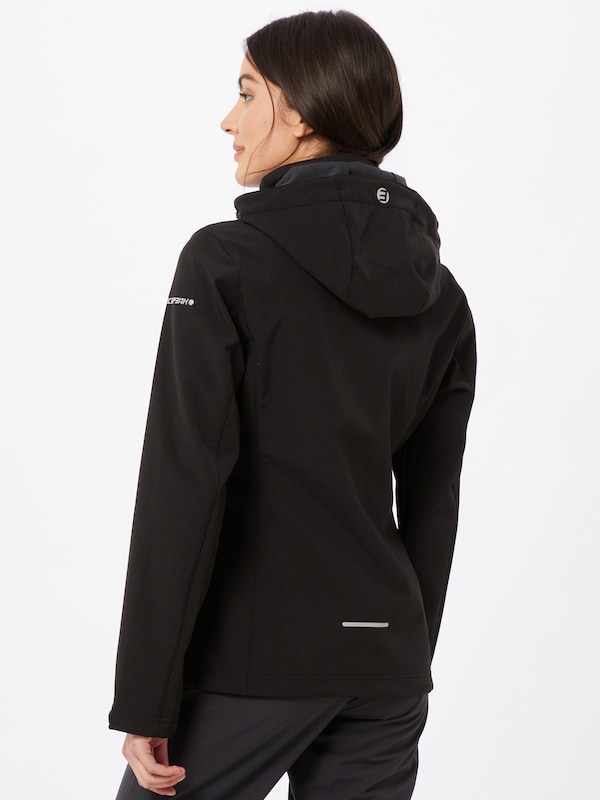 ICEPEAK ICEPEAK Outdoorjacke 'Brenham' in Schwarz Zeitlich begrenztes Angebot