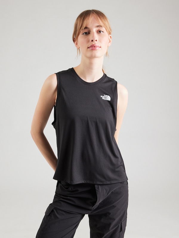 THE NORTH FACE THE NORTH FACE Sporttop 'Flex' in Schwarz Räumungsverkauf