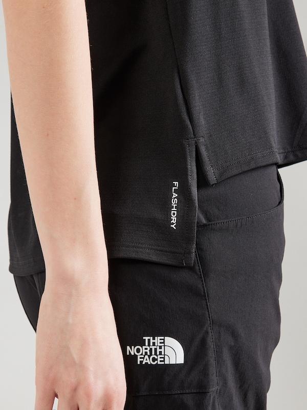 THE NORTH FACE THE NORTH FACE Sporttop 'Flex' in Schwarz Räumungsverkauf