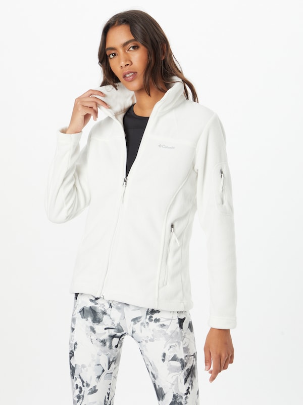 COLUMBIA COLUMBIA Funktionsfleecejacke 'Fast Trek II' in Weiß Riesige Ersparnisse