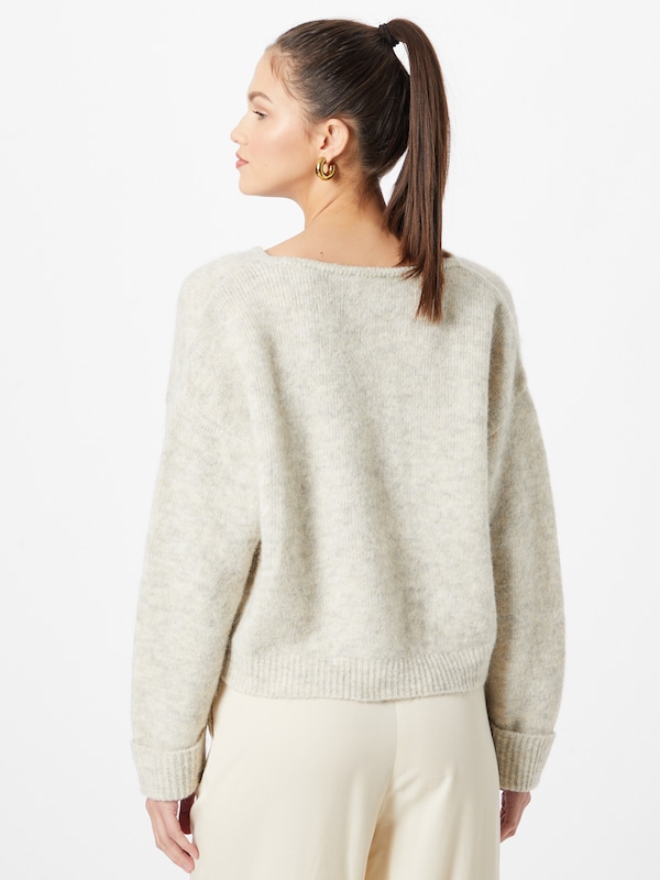 AMERICAN VINTAGE AMERICAN VINTAGE Pullover 'EAST' in Greige Neueste Stile