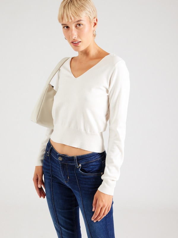 ABOUT YOU ABOUT YOU Pullover in Weiß Letzte 2 Tage