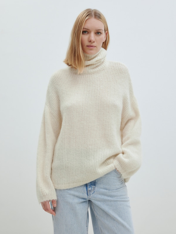 EDITED EDITED Pullover 'Swantje' in Creme Bis zu 50% Rabatt
