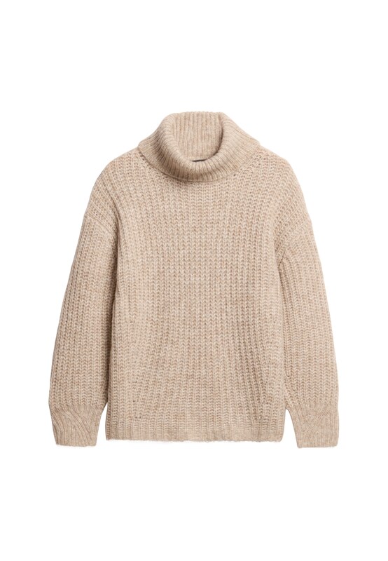 Superdry Superdry Pullover in Beige Nur noch ein Tag übrig