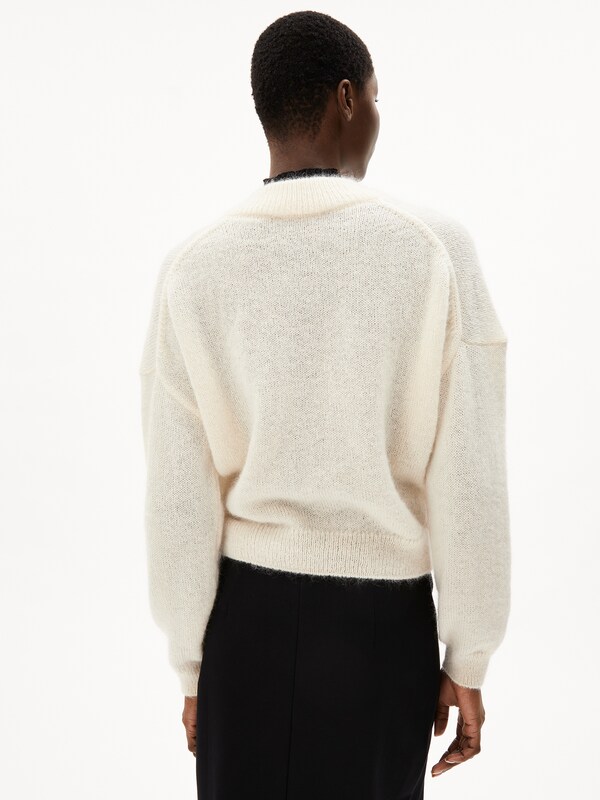 ARMEDANGELS ARMEDANGELS Strickpullover ' MOHAIR ' in Beige Super Rabatt