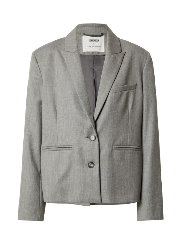 ABOUT YOU x Marie von Behrens ABOUT YOU x Marie von Behrens Blazer 'Caya' in Hellgrau