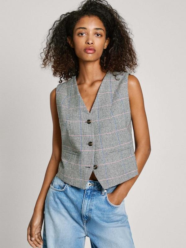 Pepe Jeans Pepe Jeans Anzugweste 'Florina' in Weiß Online Shopping