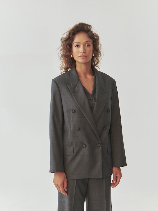TATUUM TATUUM Blazer 'Erme' in Graumeliert Preisnachlass