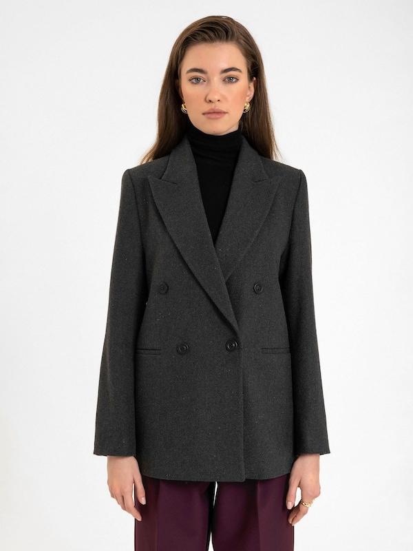 Antioch Antioch Blazer 'Joao' in Graumeliert Weihnachtsangebot