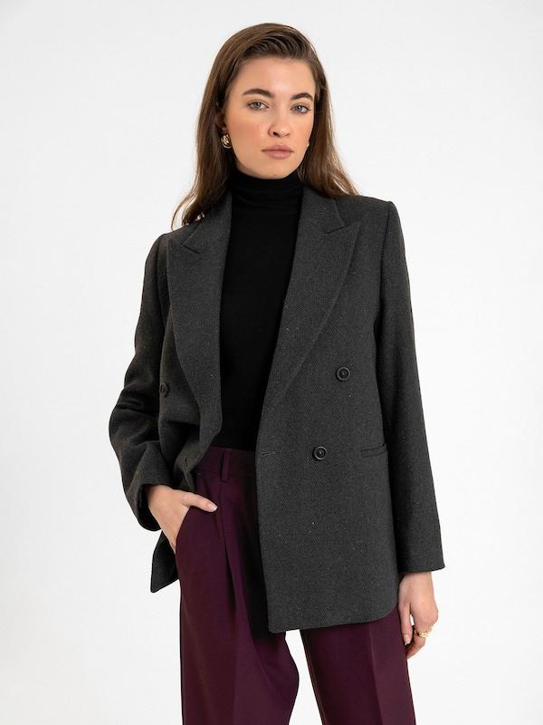 Antioch Antioch Blazer 'Joao' in Graumeliert Weihnachtsangebot