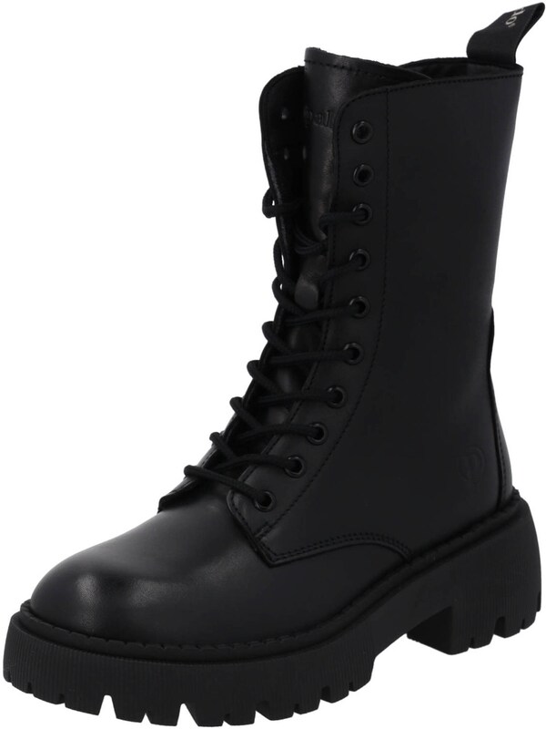 Palado Palado Schnürstiefelette 'Delos' in Schwarz