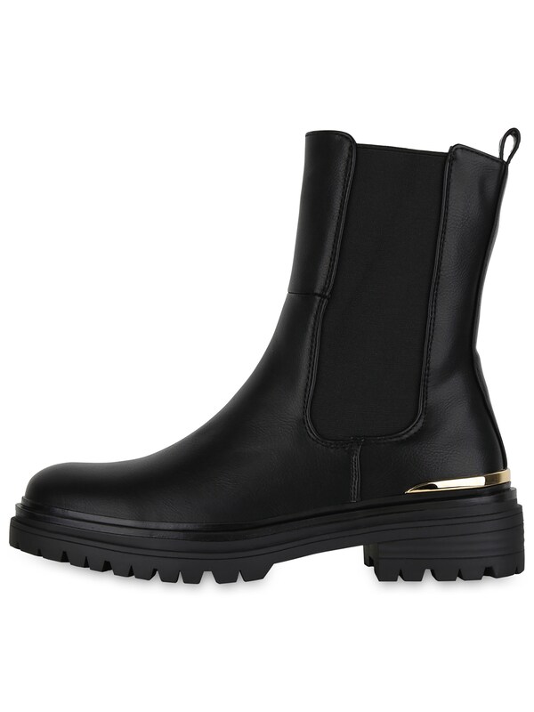Van Hill Van Hill Stiefelette 'Amelia' in Schwarz Clearance-Verkauf