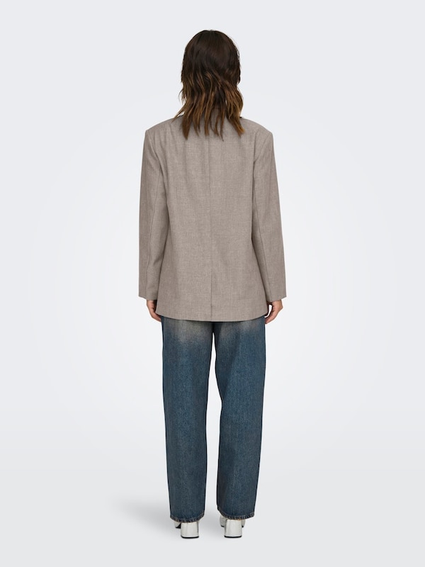 ONLY ONLY Blazer 'ONLLinda' in Beigemeliert Cyber Monday