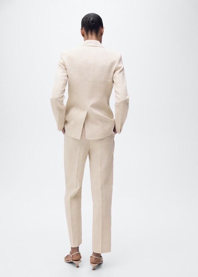 Mango Leinen-Anzughose Cyber Monday