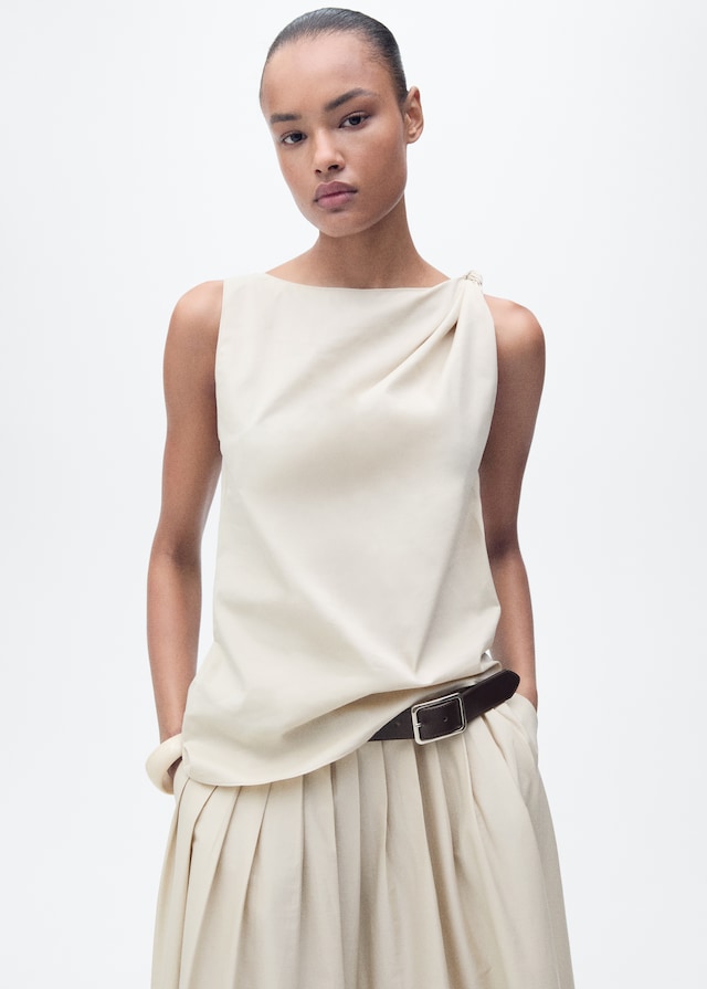 Mango Ausgestellter Rock mit Abnäherdetail Wochenangebot