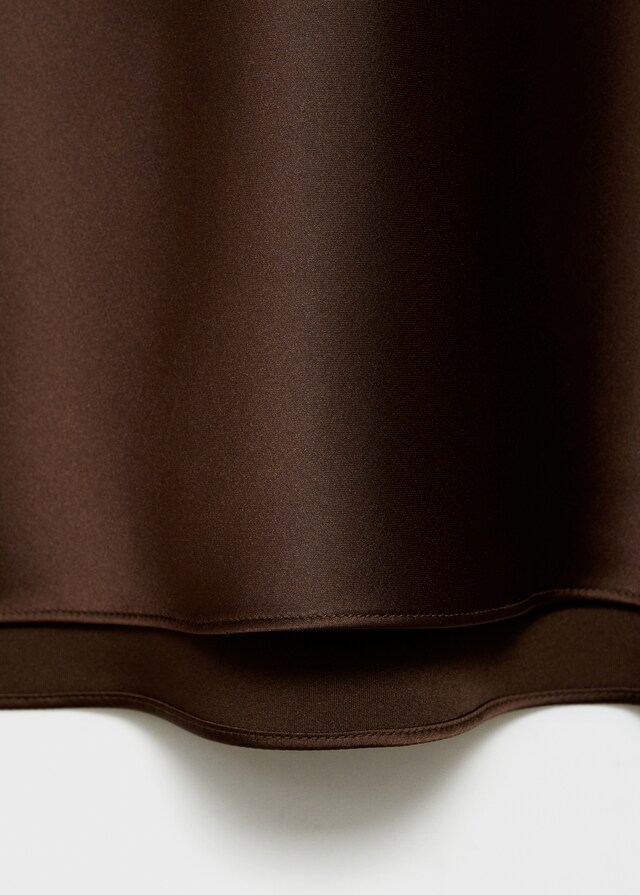 Mango Midirock mit Satin-Effekt Begrenzte Freigabe