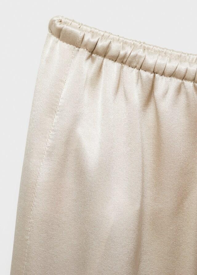 Mango Pyjamahose aus Seide Fabrikpreis