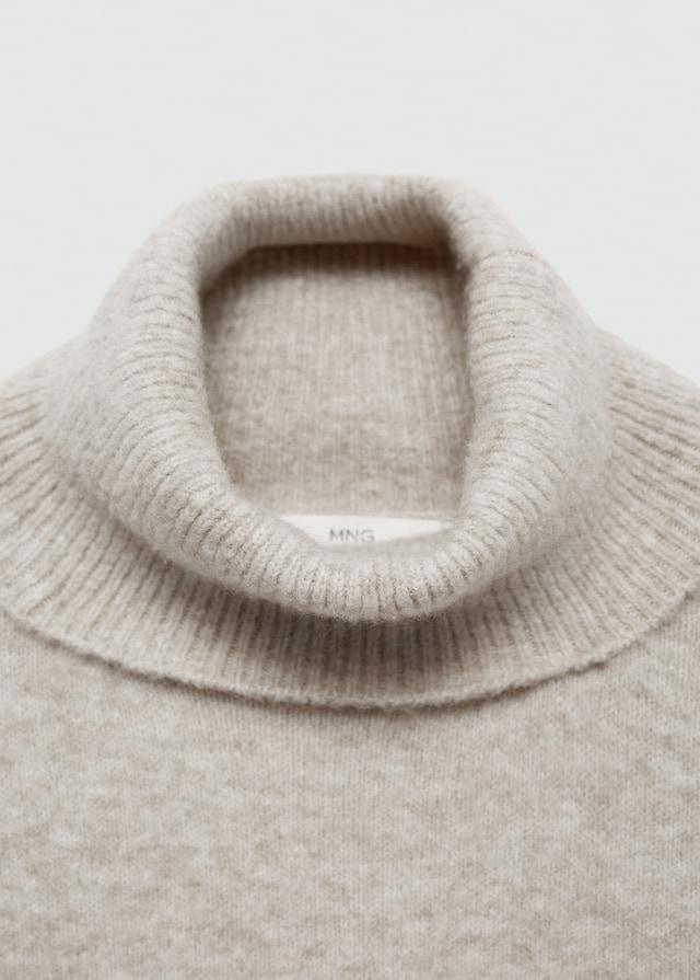 Mango Strickpullover mit Rollkragen Sonderangebot