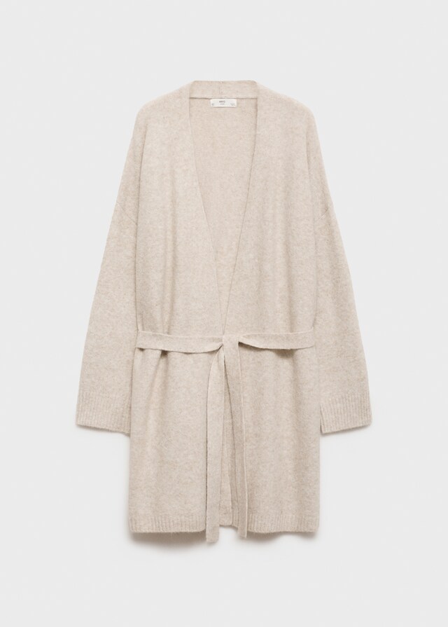 Mango Kurzer Strick-Cardigan Rabatt