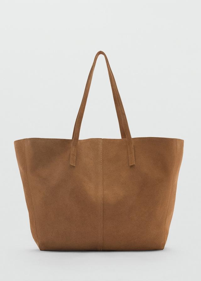 Mango Shopper-Bag aus Rauleder Cyber Monday
