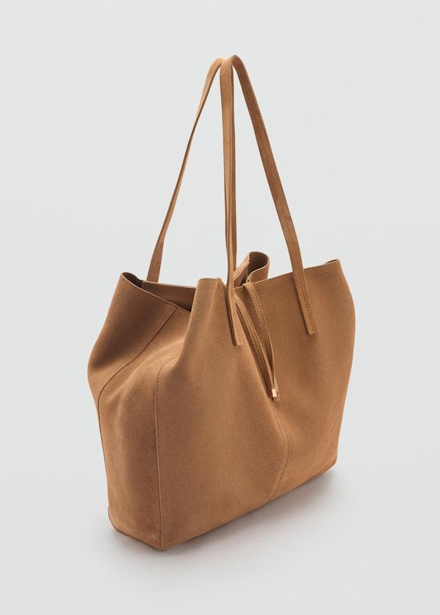 Mango Shopper-Bag aus Rauleder Cyber Monday