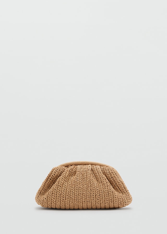Mango Handtasche aus Naturfaser Vatertagsangebot