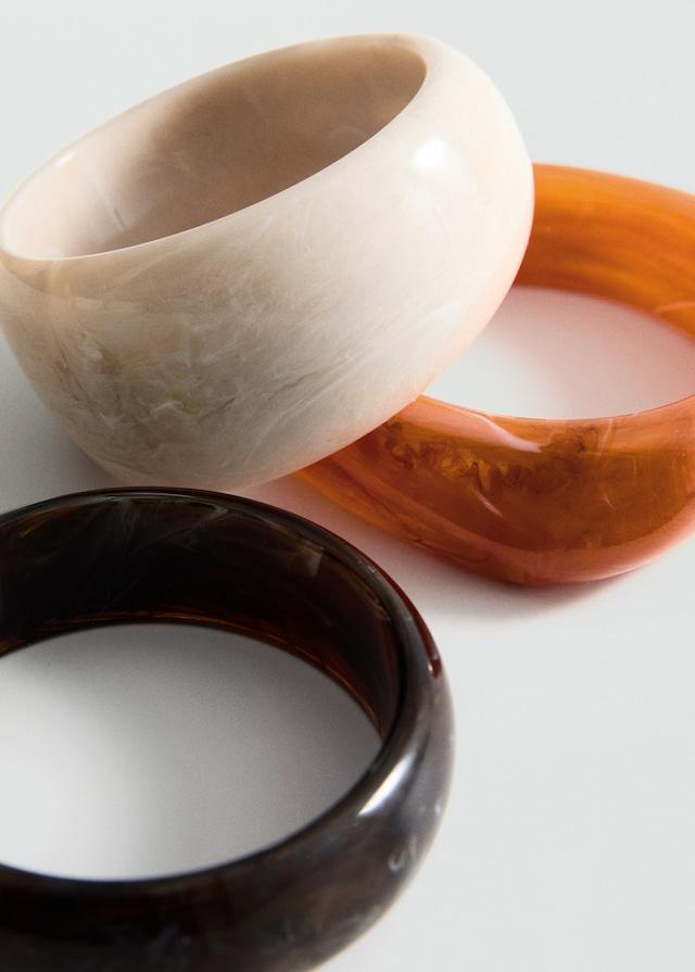 Mango 3er-Set mit kombinierten Armbändern Exklusive Angebote