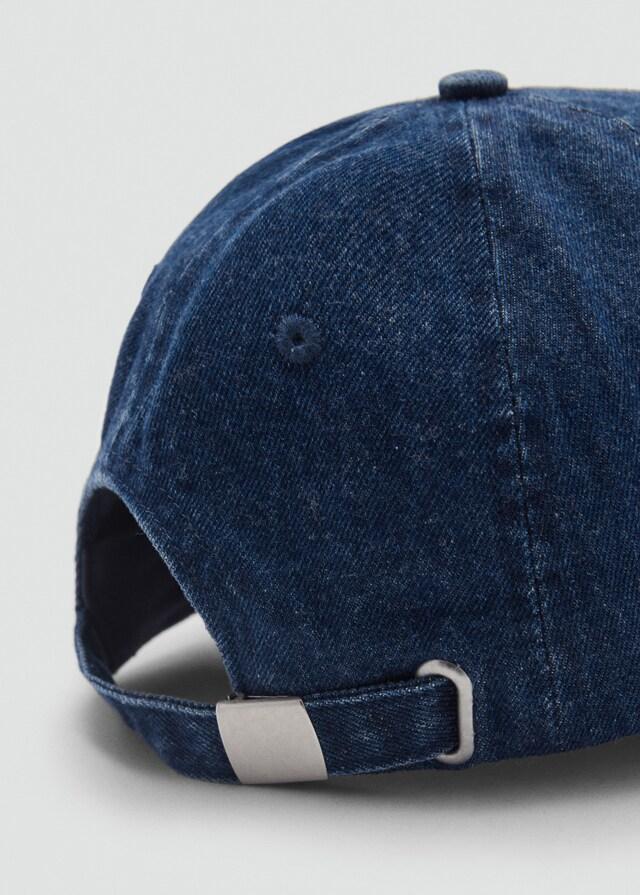 Mango Denim-Schirmmütze Super Rabatt