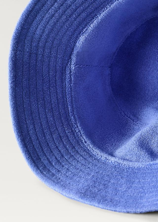 Mango Bucket Hat mit Frottee-Effekt 50% Rabatt mit kostenlosem Versand