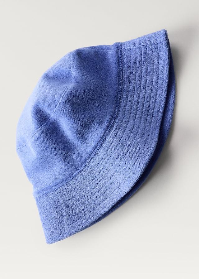 Mango Bucket Hat mit Frottee-Effekt 50% Rabatt mit kostenlosem Versand