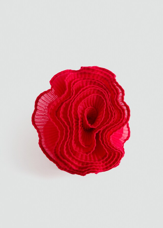Mango Haarspange Blume Textur 2025