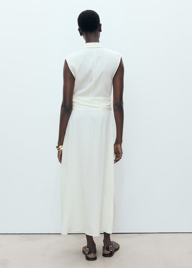 Mango Hemdkleid mit Taillenband Exklusivangebot