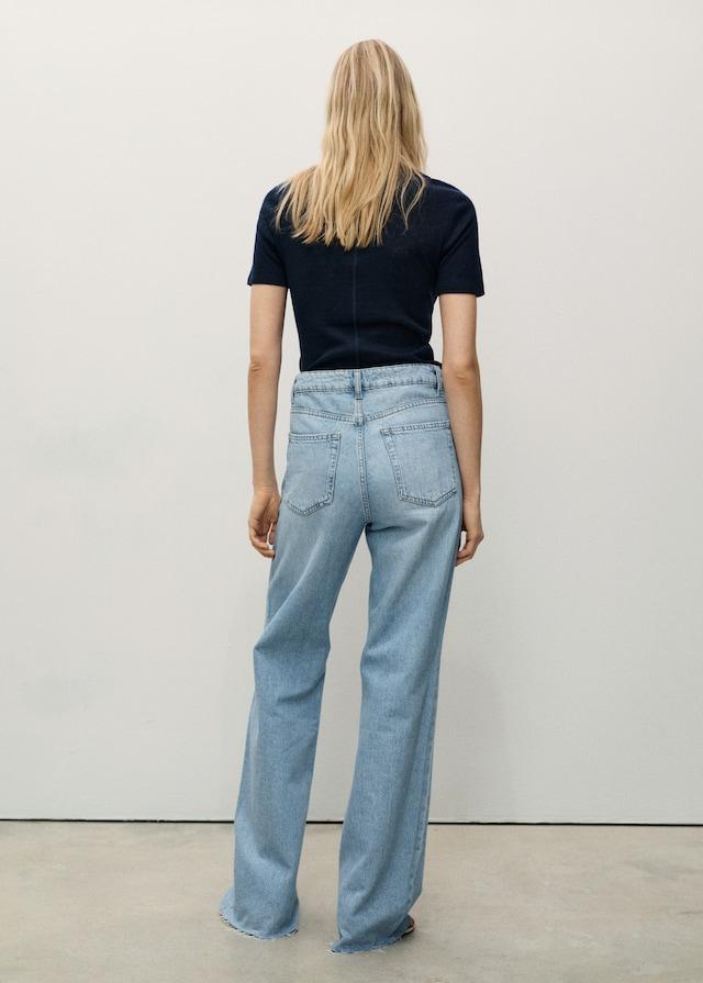 Mango Wideleg-Jeans mit hoher Bundhöhe Danila Valentinstagsangebot