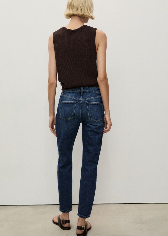 Mango Comfort-Jeans mit hohem Bund Newmom Jubiläumsangebot