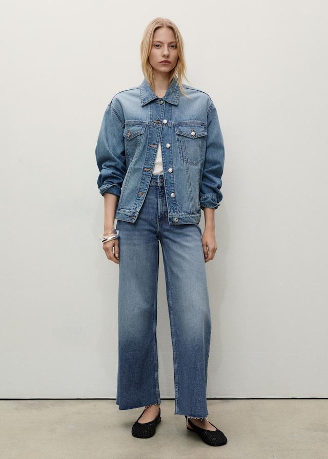 Mango Culotte-Jeans mit hohem Bund Catherin Neueste Mode