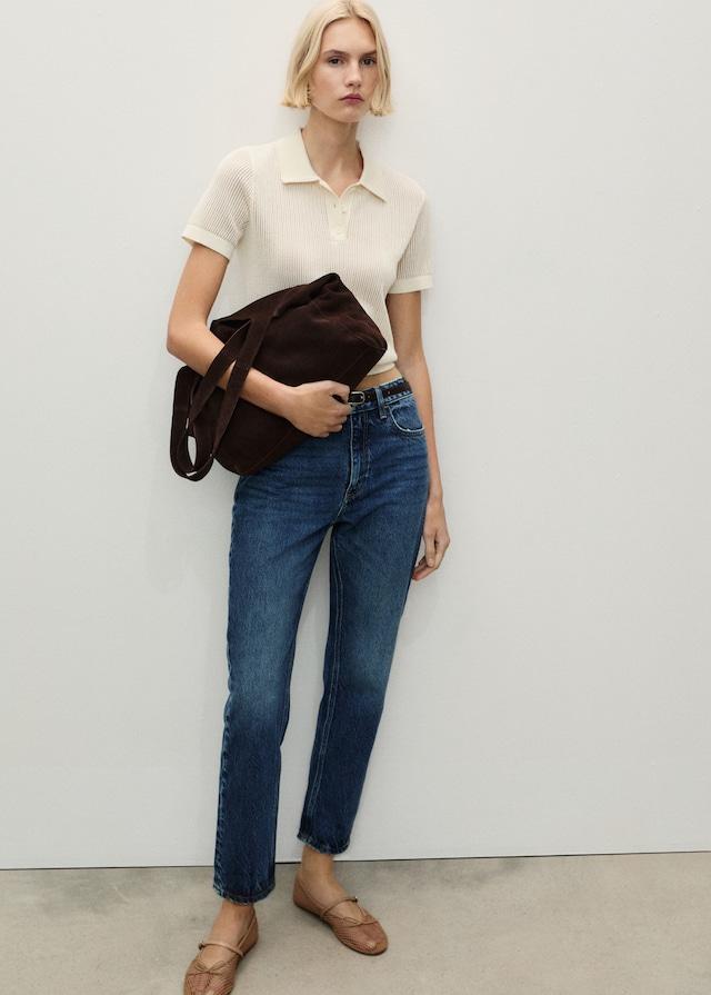 Mango Mom-Jeans mit hohem Bund Mom2000 Meist gekauft