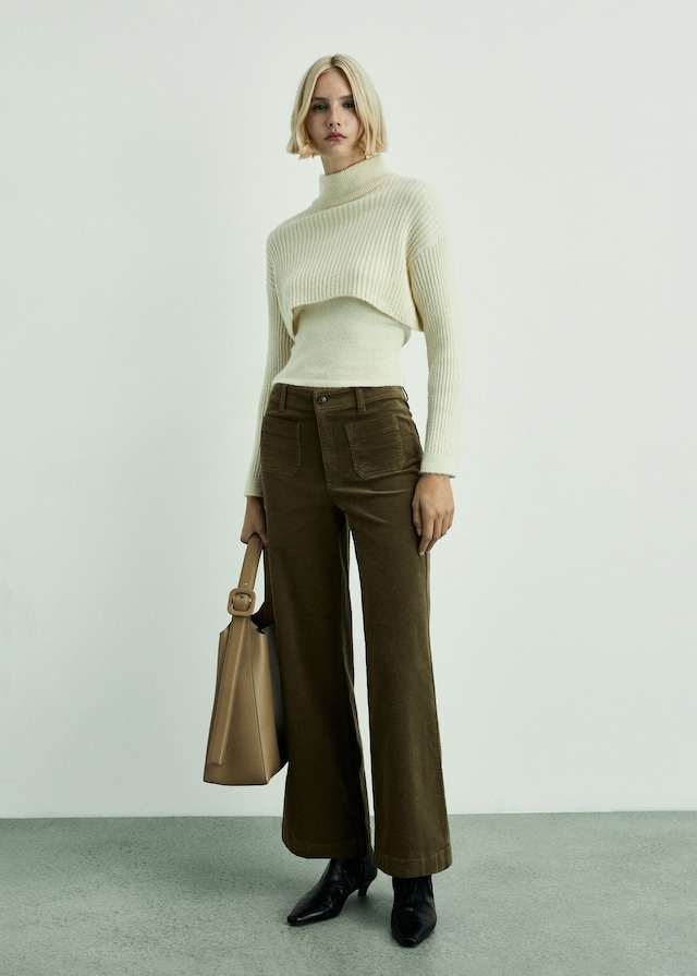 Mango Culotte-Cordhose Catherin Exklusivangebot