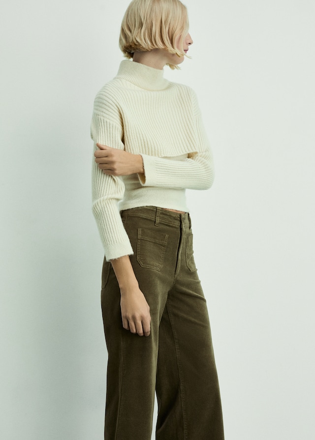 Mango Culotte-Cordhose Catherin Exklusivangebot