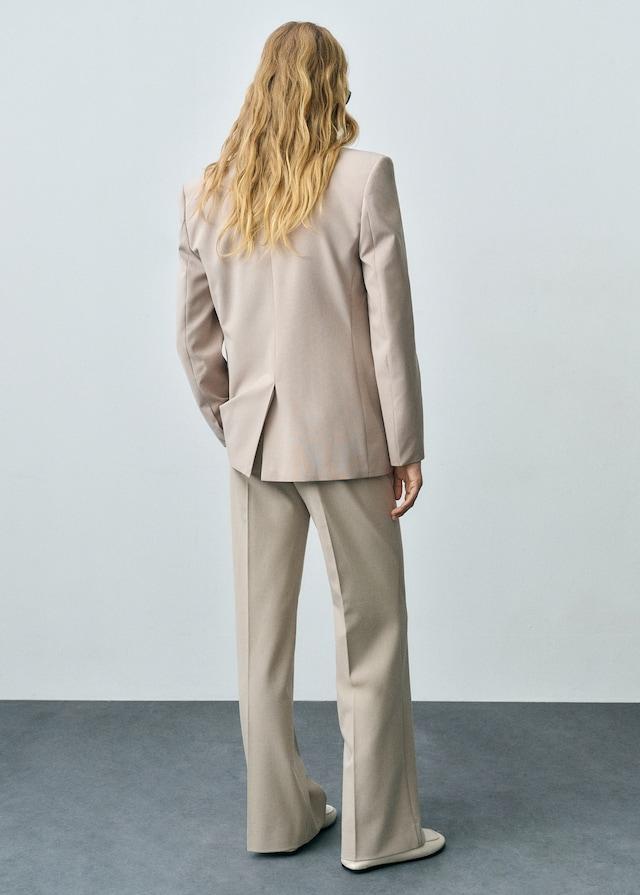 Mango Flared Hose mit mittelhohem Bund Jubiläumsangebot