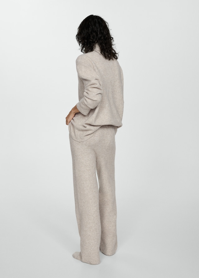 Mango Gerade Strickhose Neueste Mode