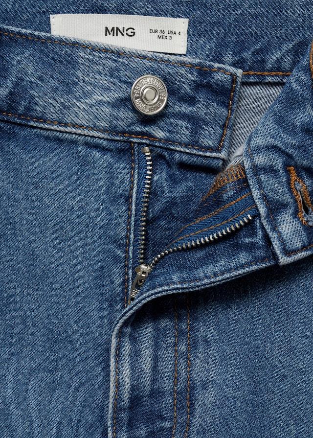 Mango Jeans-Shorts mit hoher Taille Kostenloser Versand international