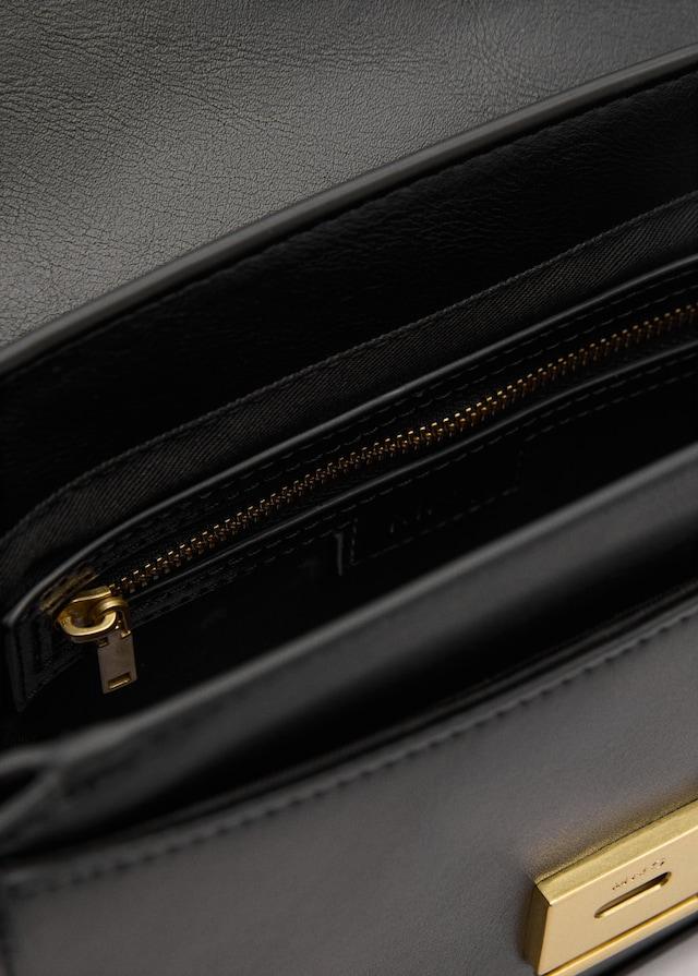 Mango Umhängetasche mit Metallverschluss im Angebot