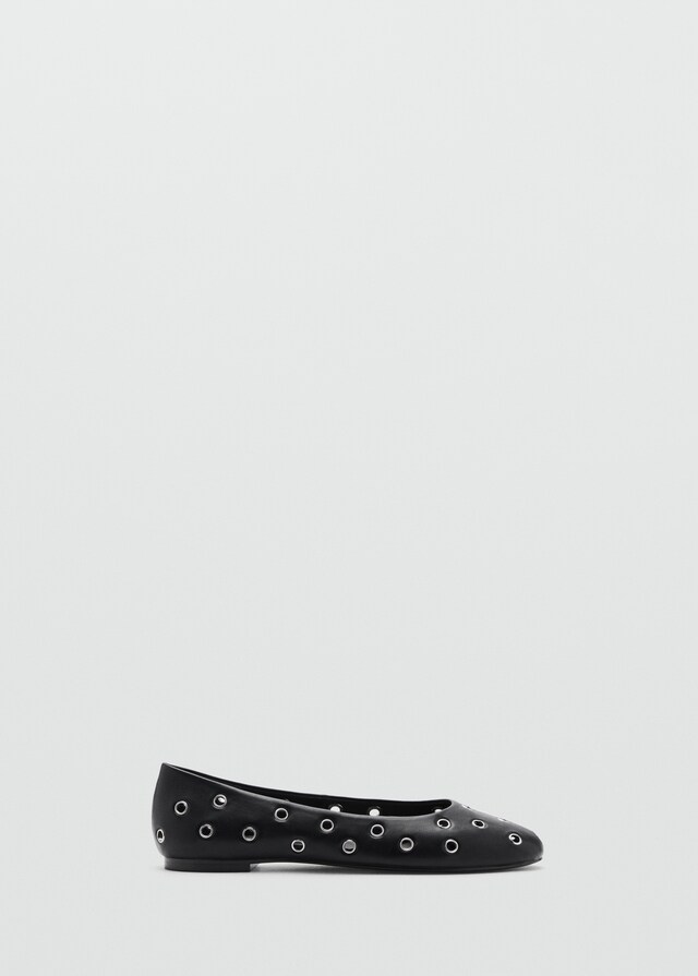 Mango Gestanzte Ballerina Fabrik Onlineshop