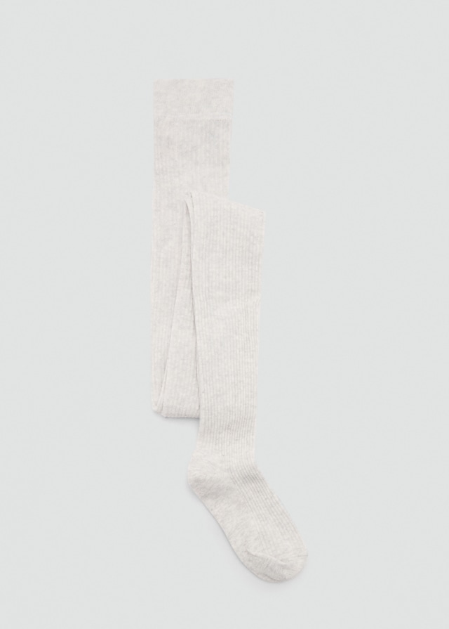 Mango Strumpfhose mit Rippmuster Zeitlich begrenztes Angebot