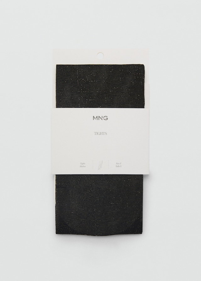 Mango Strumpfhose mit Lurex-Detail Exklusive Angebote